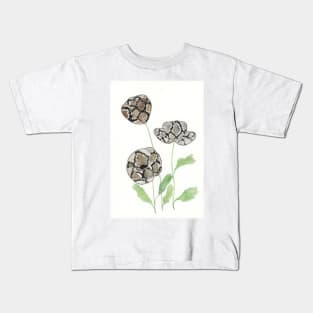 Wild Flowers - Snake Kids T-Shirt